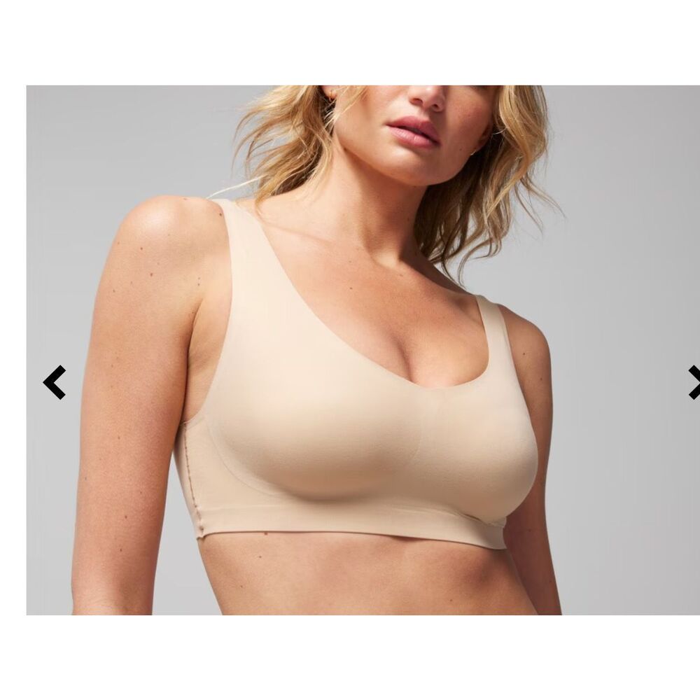Soma Women's Seamless Soft Support Wireless Enbliss Bralette nude XL NEW